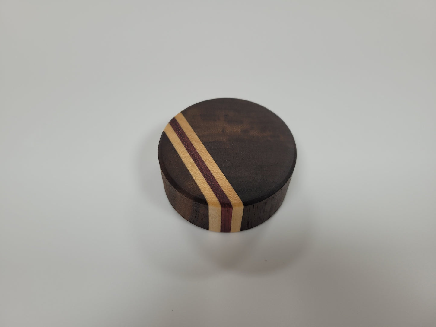 Runder Flaschenöffner (Nussbaum, Ahorn, Amaranth)