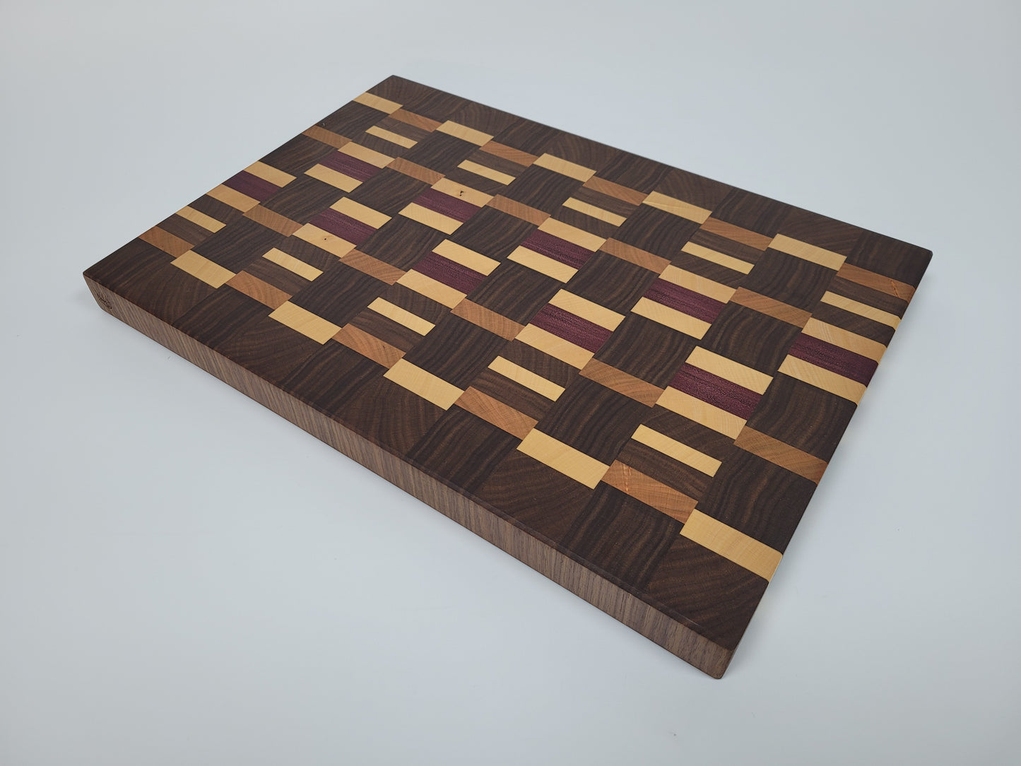 Schneidebrett Muster (Nussbaum, Ahorn, Kirsche, Amaranth)