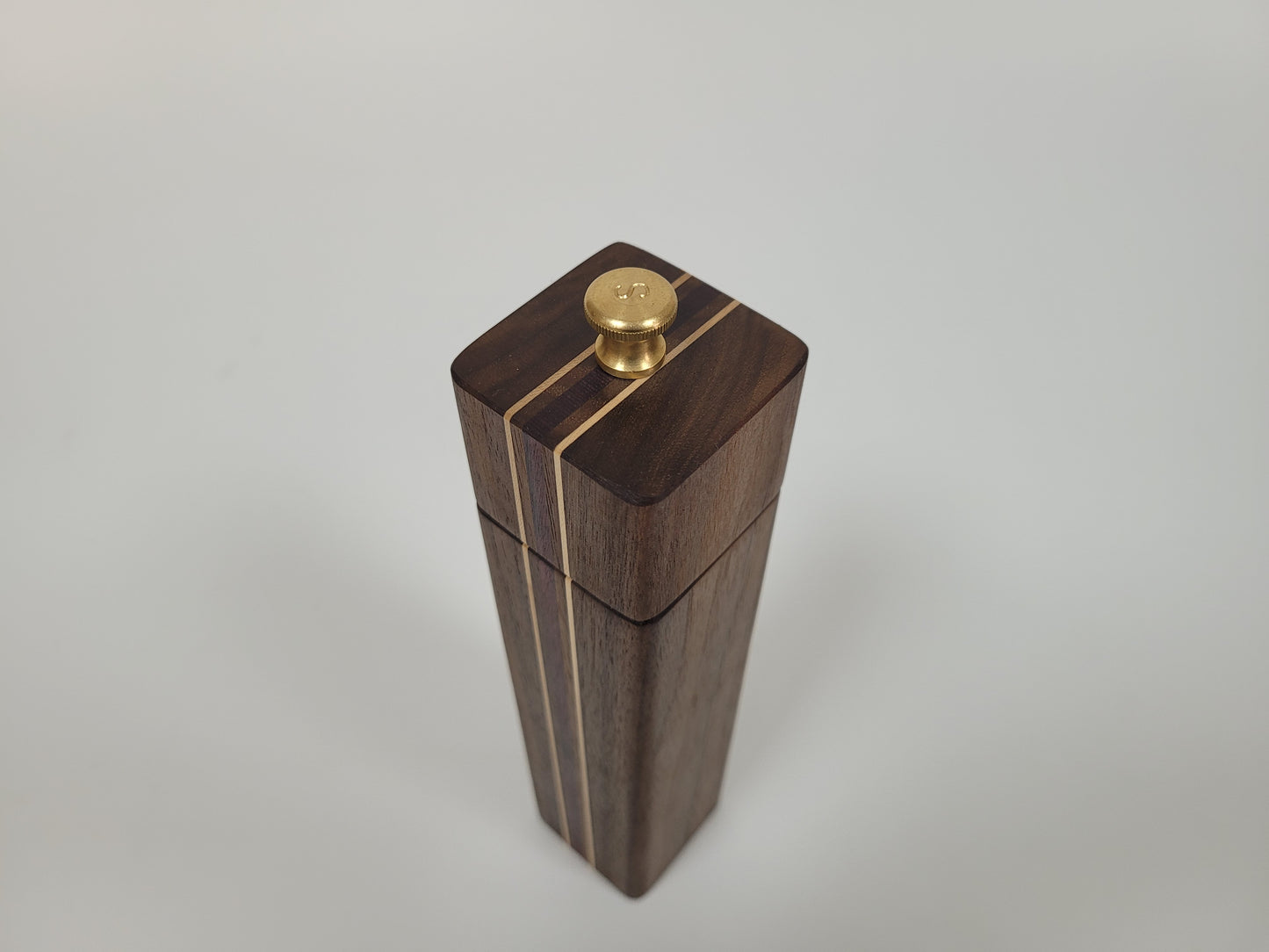 Salzmühle aus Nussbaum #1