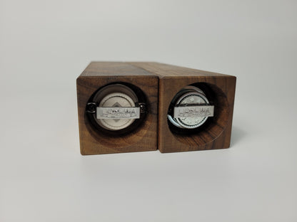 Salz- und Pfeffermühle (Nussbaum längs)