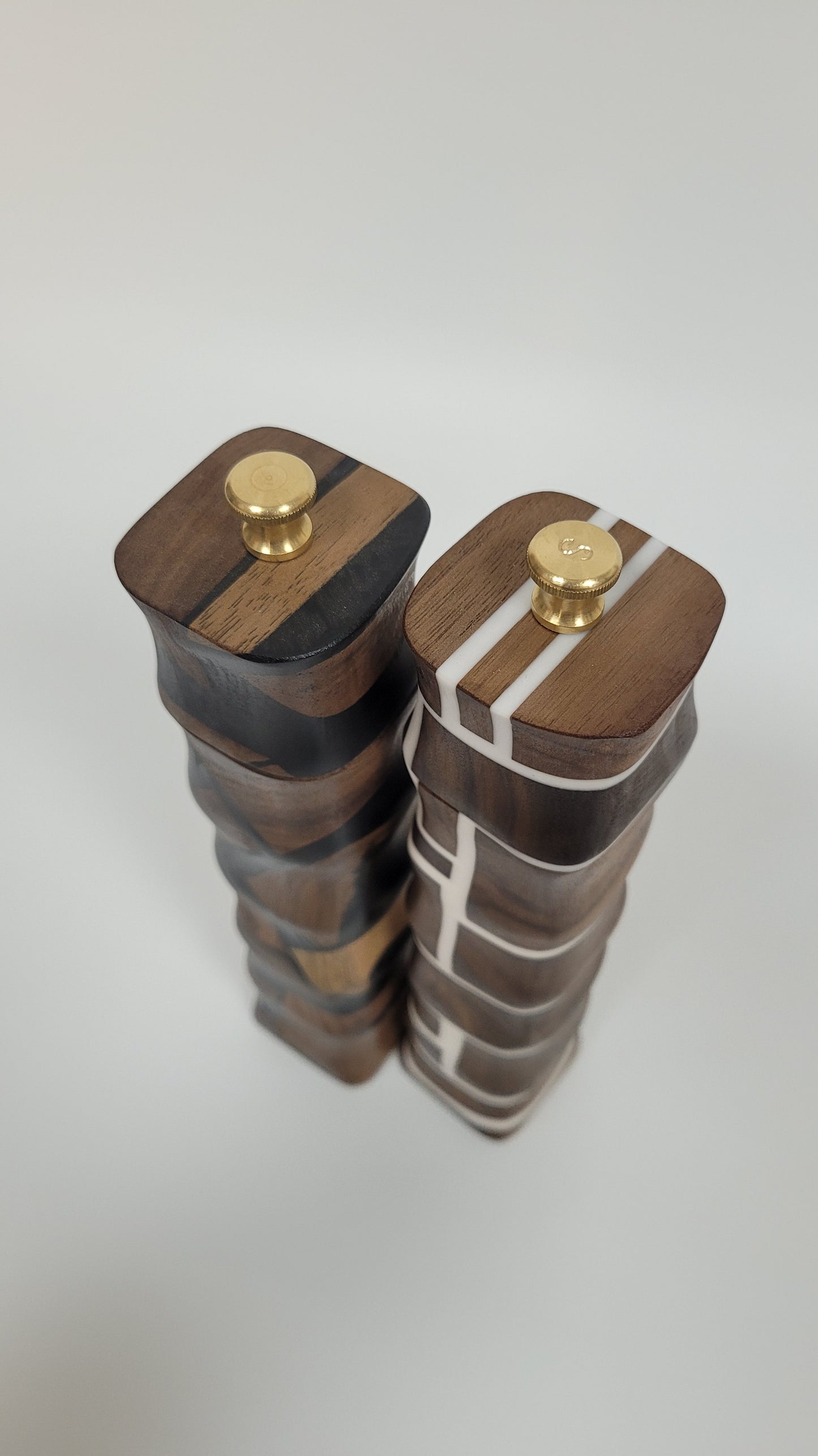 Salz und- Pfeffermühle Set Epoxy #4