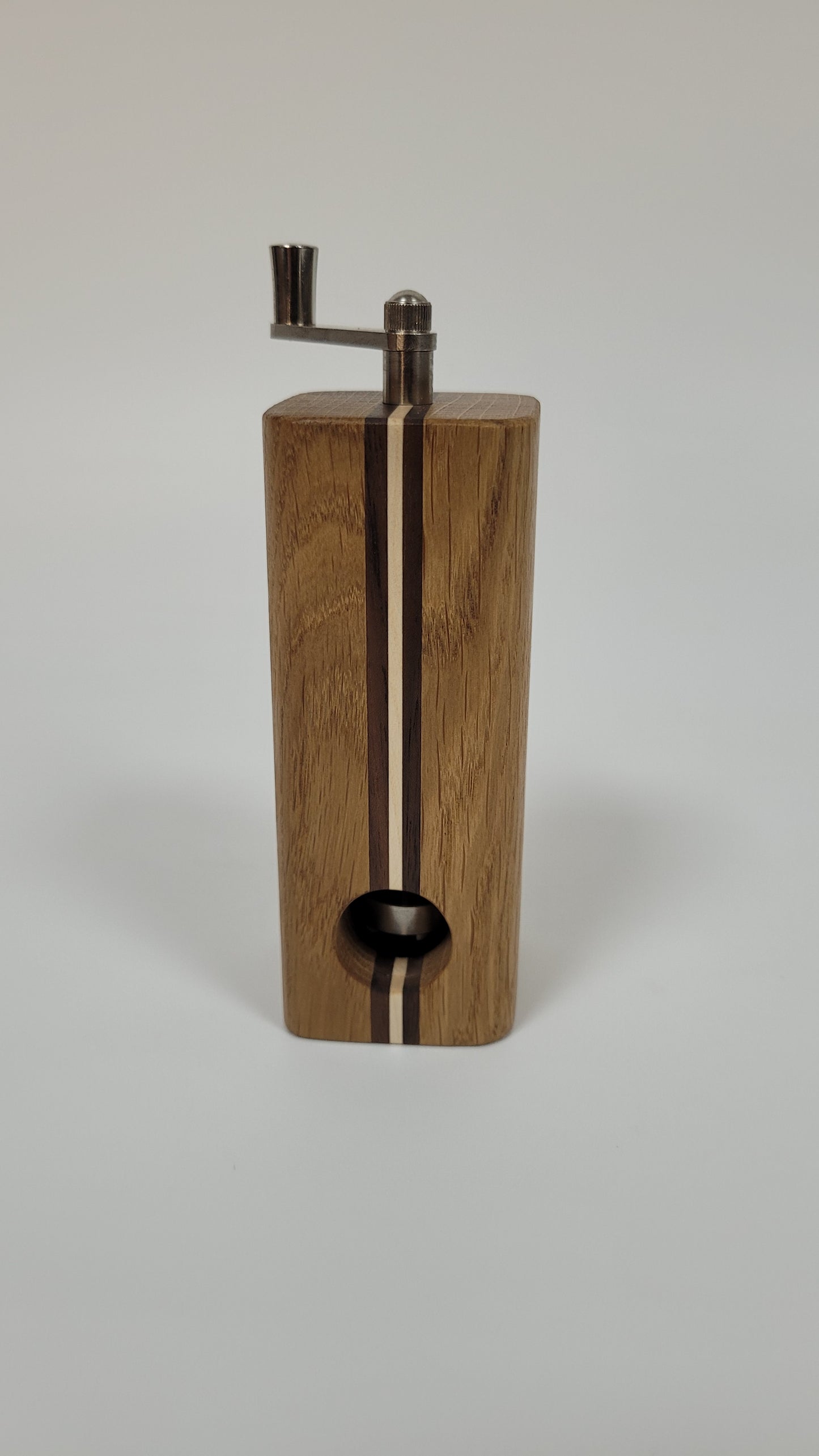 Muskatmühle Eiche mit Streifen #1