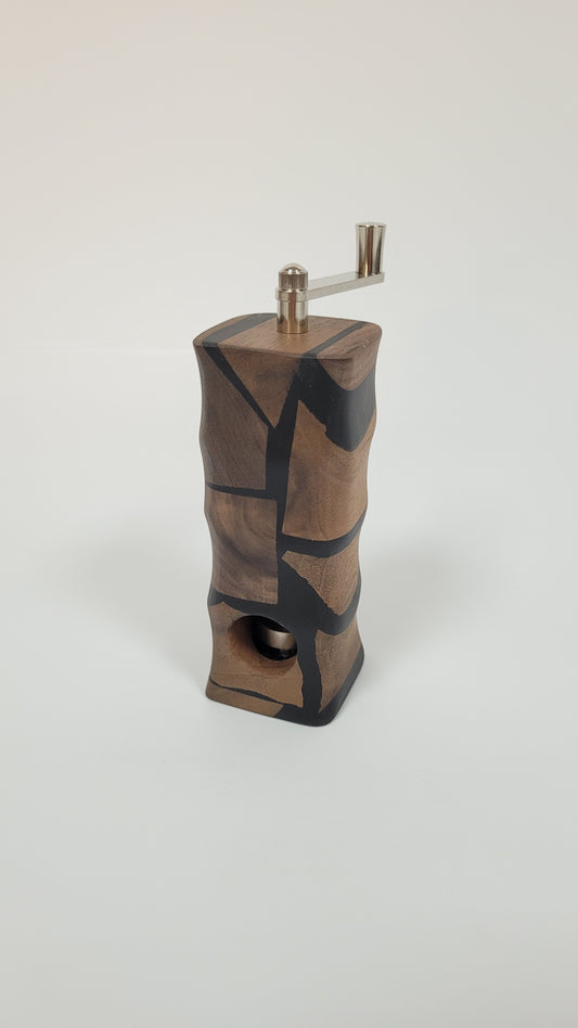 Muskatmühle Amerikanischer Nussbaum mit Epoxy