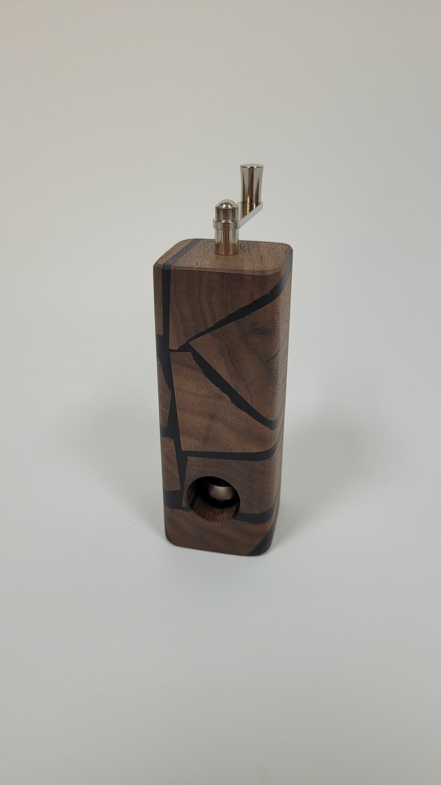 Muskatmühle Amerikanischer Nussbaum mit Epoxy
