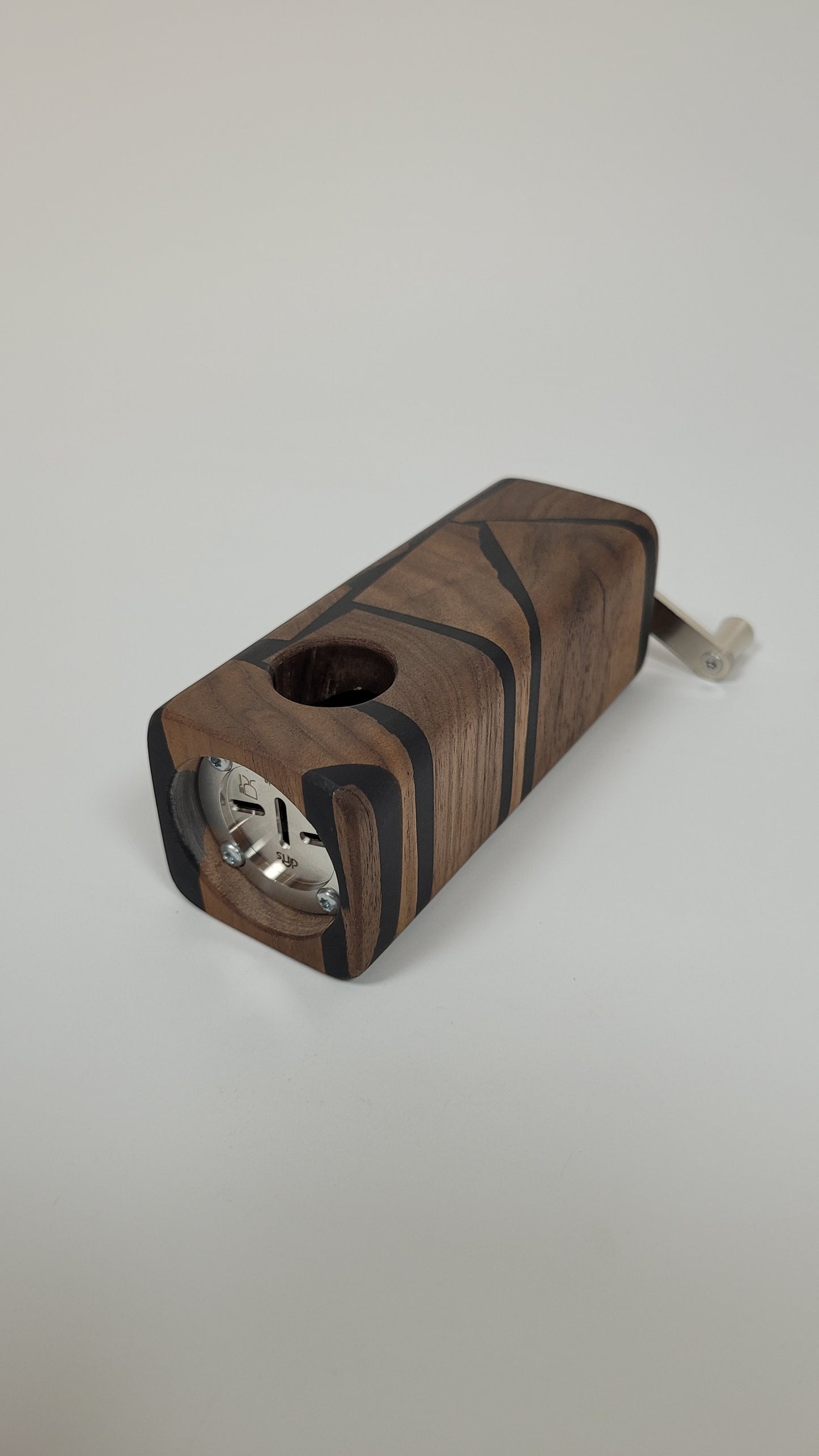 Muskatmühle Amerikanischer Nussbaum mit Epoxy