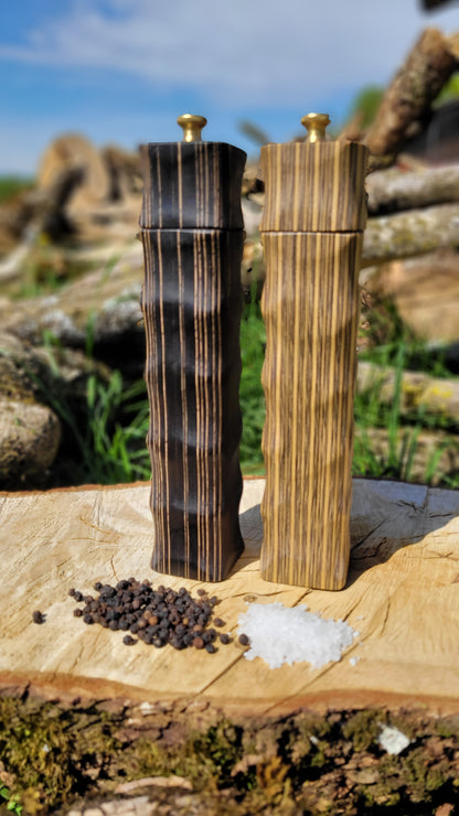 Salz- und Pfeffermühlen Set (Makassar Saraifo)