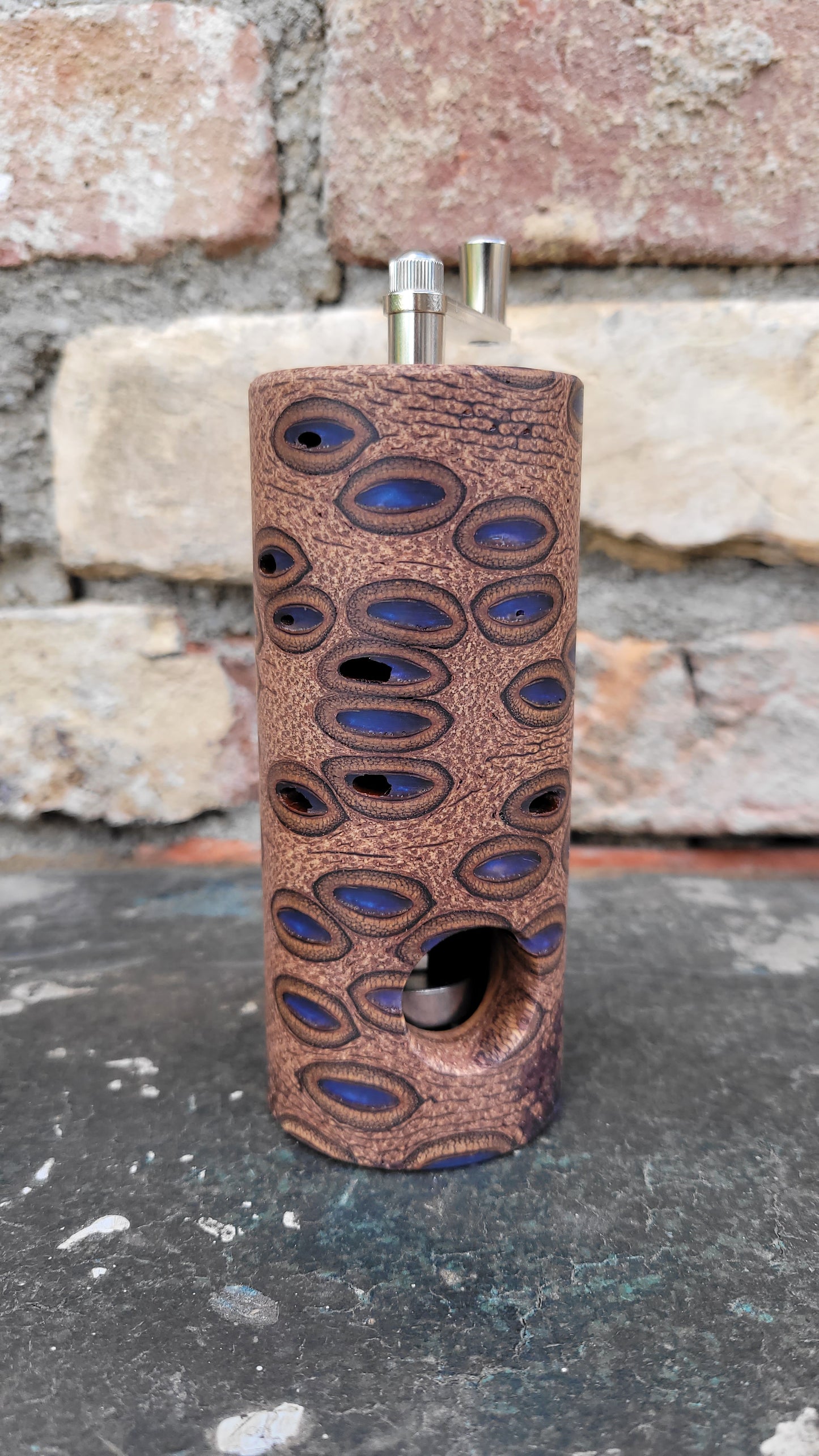 Muskatmühle Banksia-Zapfen mit Epoxy